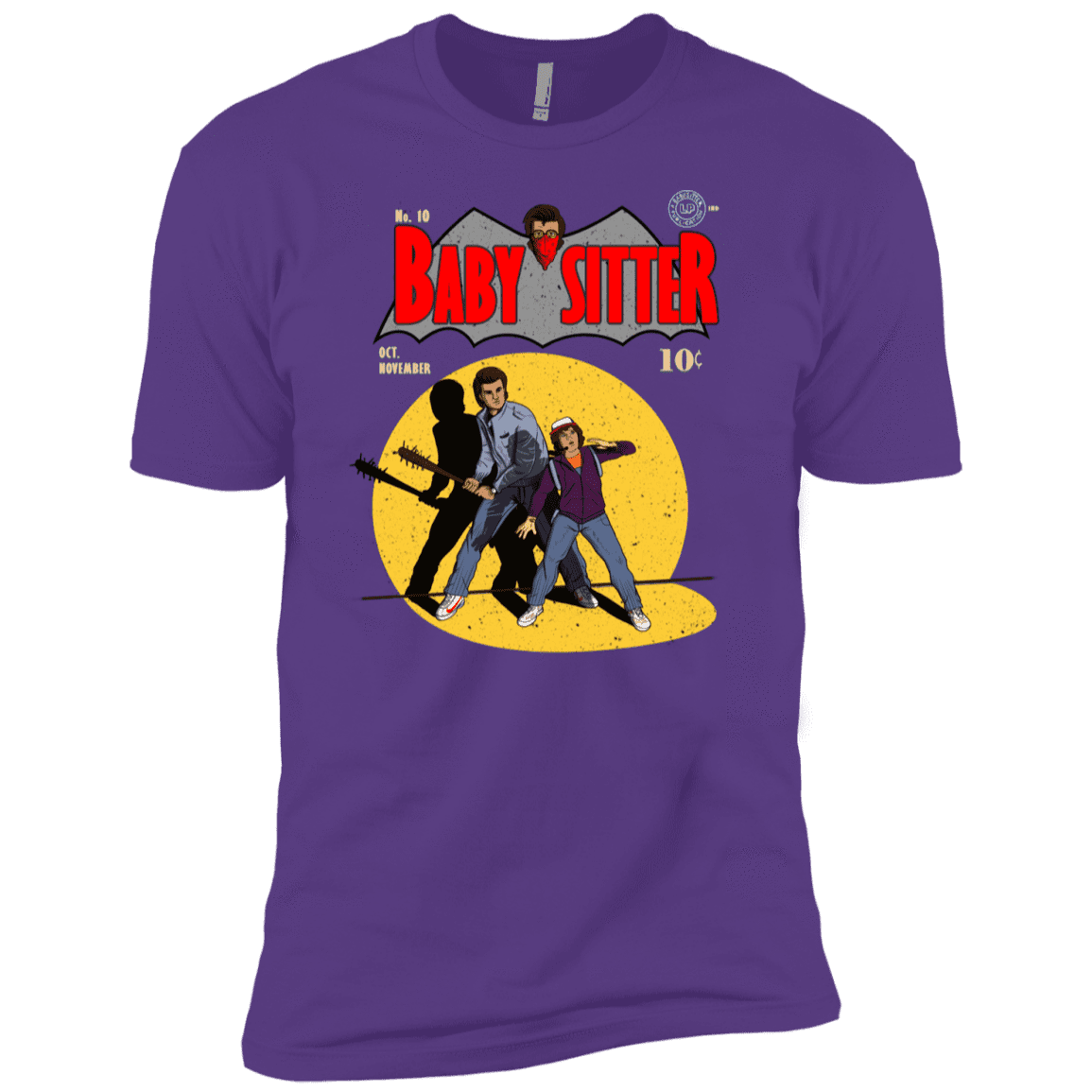T-Shirts Purple Rush / YXS Babysitter Batman Boys Premium T-Shirt