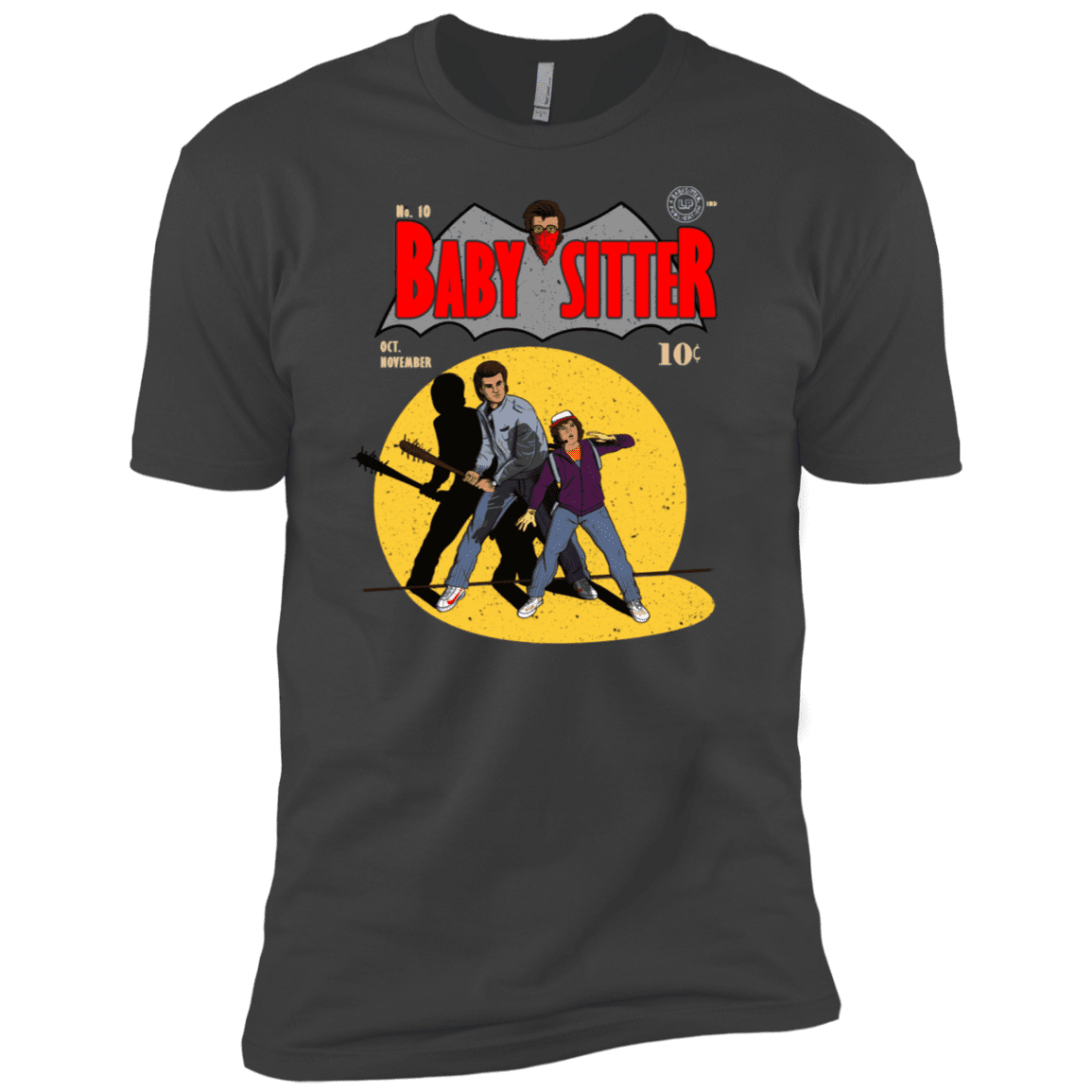 T-Shirts Heavy Metal / X-Small Babysitter Batman Men's Premium T-Shirt