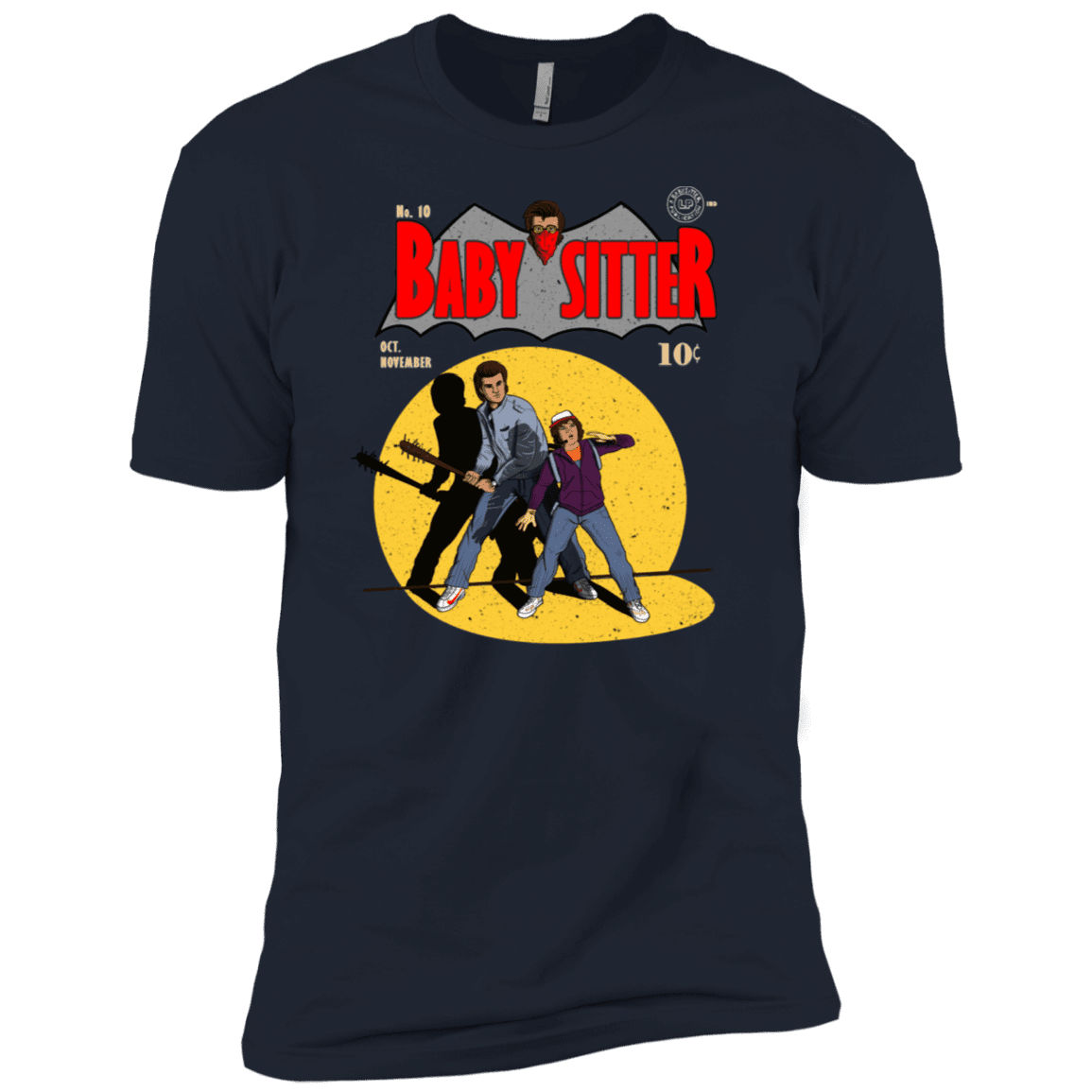 T-Shirts Midnight Navy / X-Small Babysitter Batman Men's Premium T-Shirt