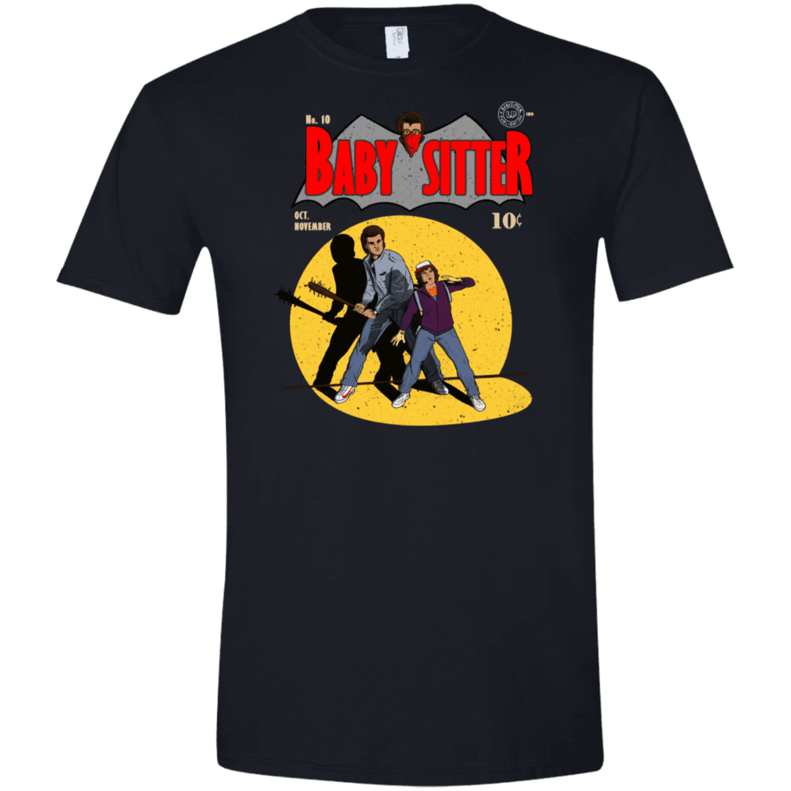 T-Shirts Black / X-Small Babysitter Batman Men's Semi-Fitted Softstyle