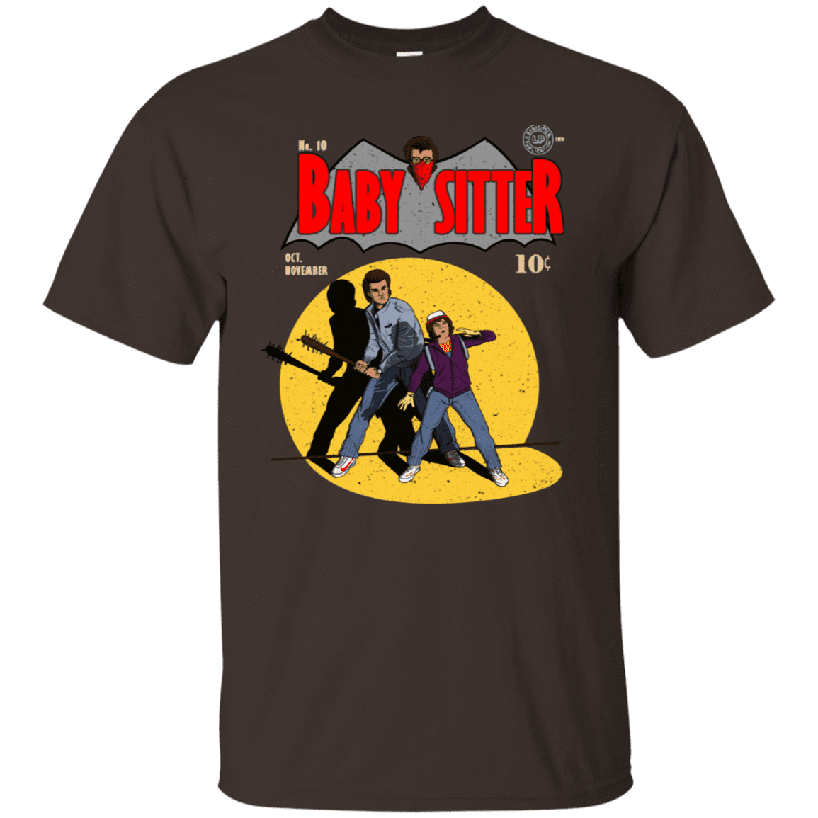 T-Shirts Dark Chocolate / S Babysitter Batman T-Shirt