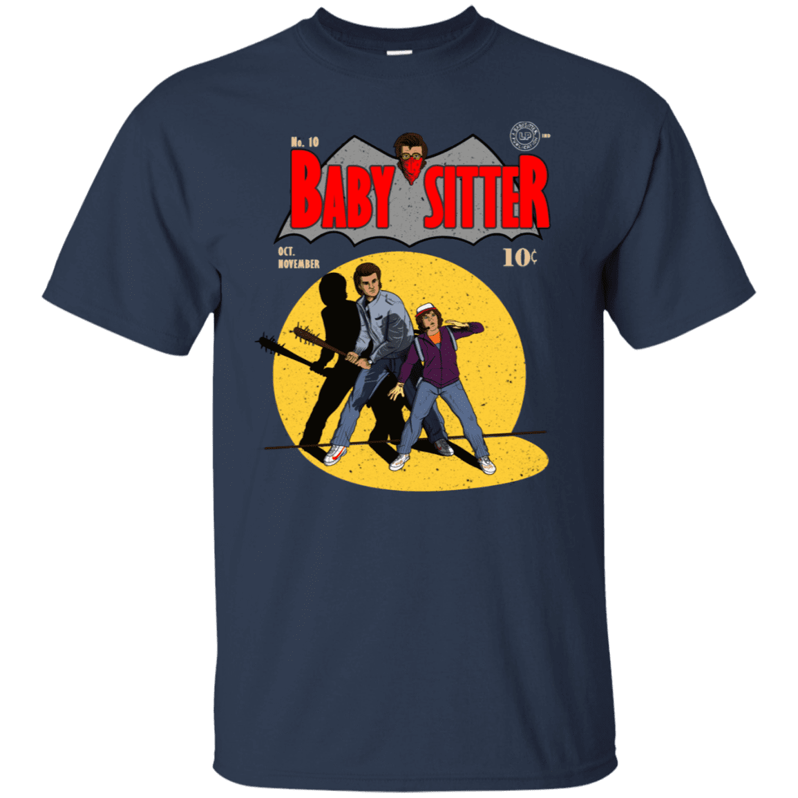 T-Shirts Navy / S Babysitter Batman T-Shirt