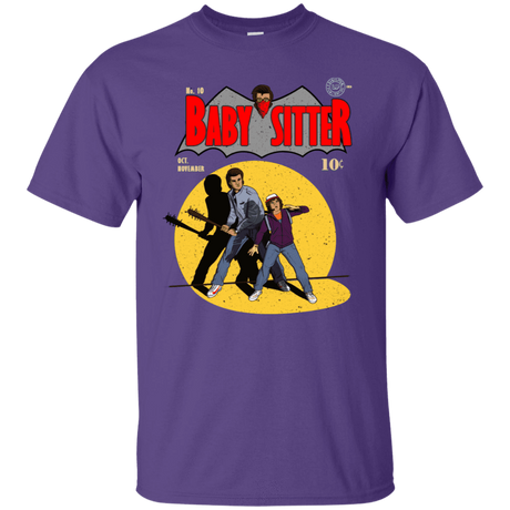 T-Shirts Purple / S Babysitter Batman T-Shirt