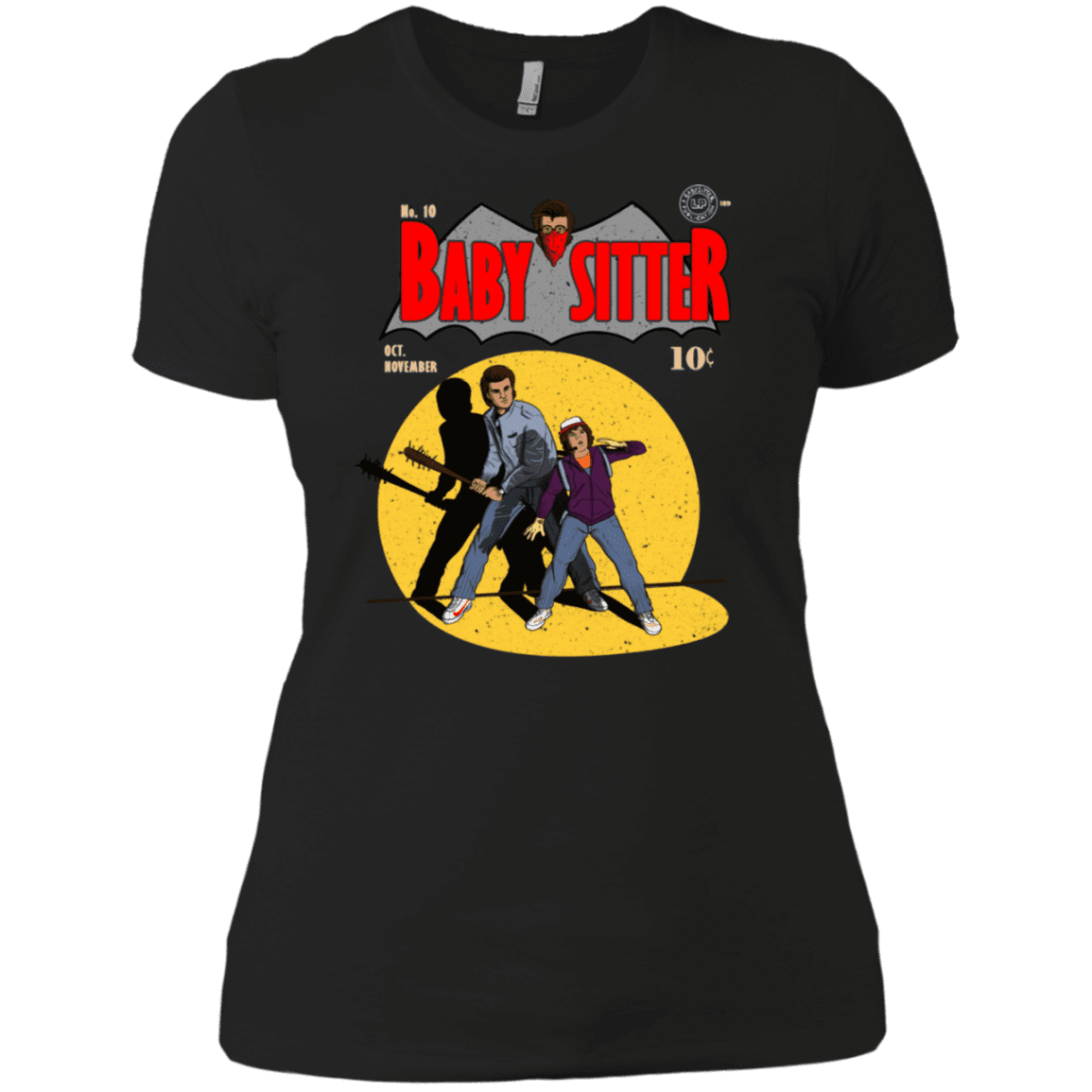 T-Shirts Black / X-Small Babysitter Batman Women's Premium T-Shirt