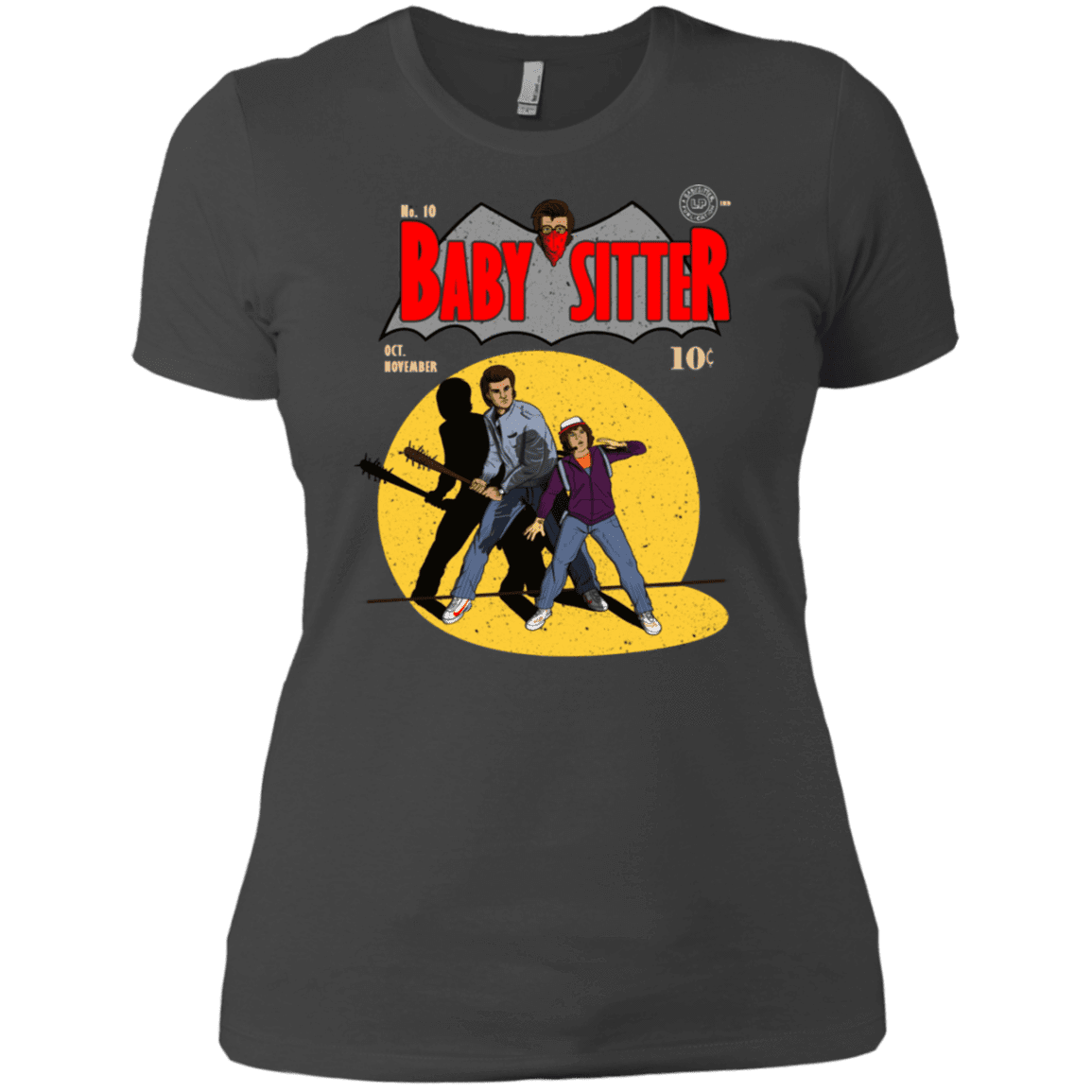 T-Shirts Heavy Metal / X-Small Babysitter Batman Women's Premium T-Shirt