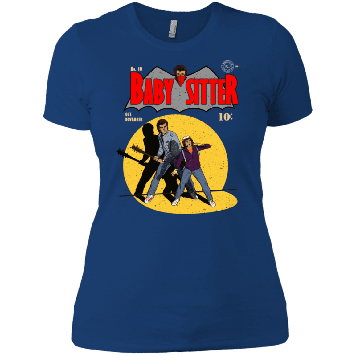 T-Shirts Royal / X-Small Babysitter Batman Women's Premium T-Shirt