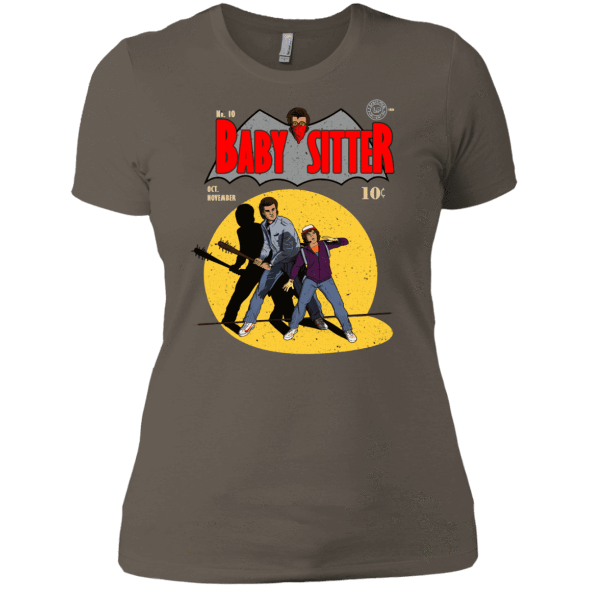 T-Shirts Warm Grey / X-Small Babysitter Batman Women's Premium T-Shirt