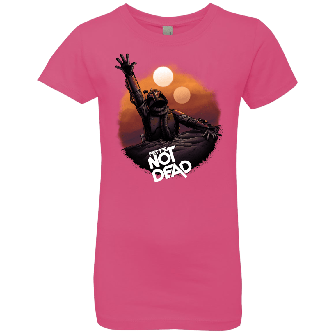 T-Shirts Hot Pink / YXS Back From The Pit Girls Premium T-Shirt