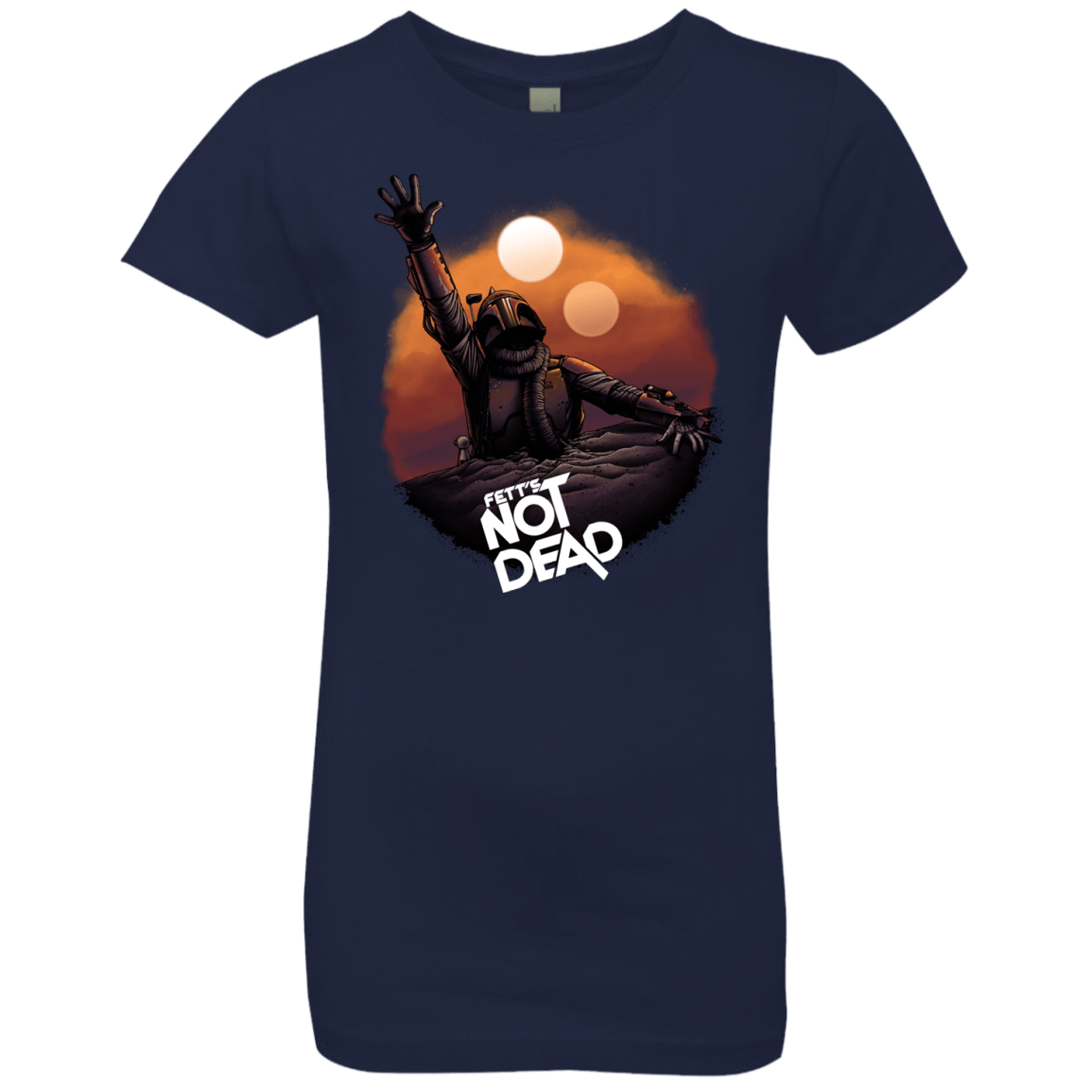 T-Shirts Midnight Navy / YXS Back From The Pit Girls Premium T-Shirt