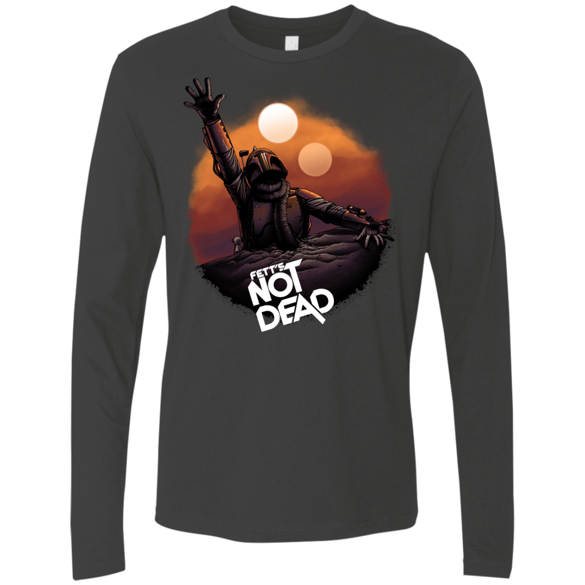 T-Shirts Heavy Metal / Small Back From The Pit Men's Premium Long Sleeve