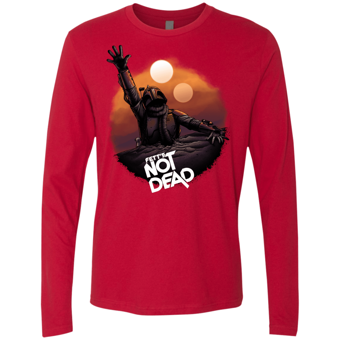 T-Shirts Red / Small Back From The Pit Men's Premium Long Sleeve