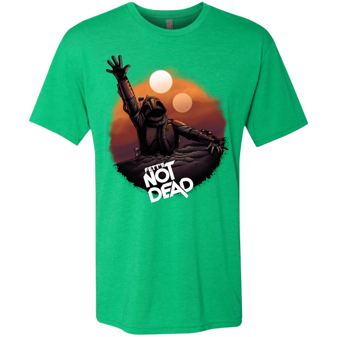 T-Shirts Envy / Small Back From The Pit Men's Triblend T-Shirt