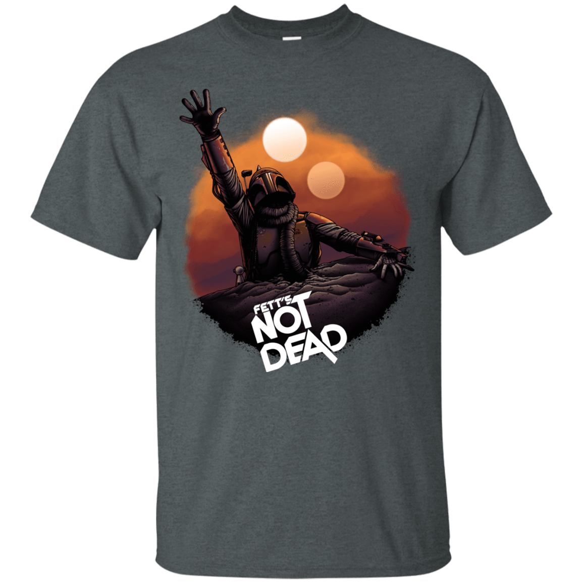 T-Shirts Dark Heather / Small Back From The Pit T-Shirt