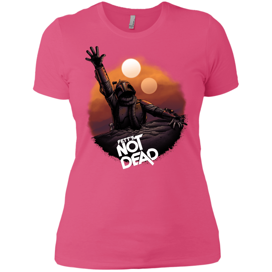 T-Shirts Hot Pink / X-Small Back From The Pit Women's Premium T-Shirt