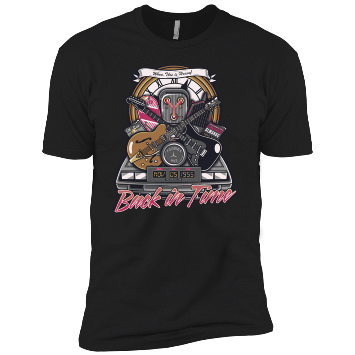 T-Shirts Black / YXS Back in time Boys Premium T-Shirt