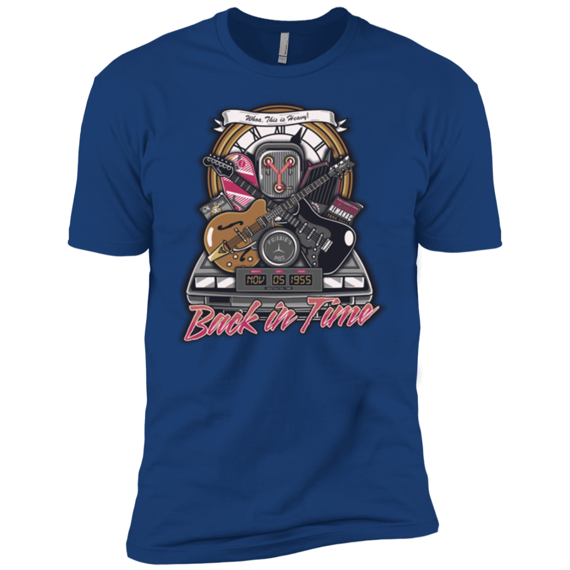 T-Shirts Royal / YXS Back in time Boys Premium T-Shirt