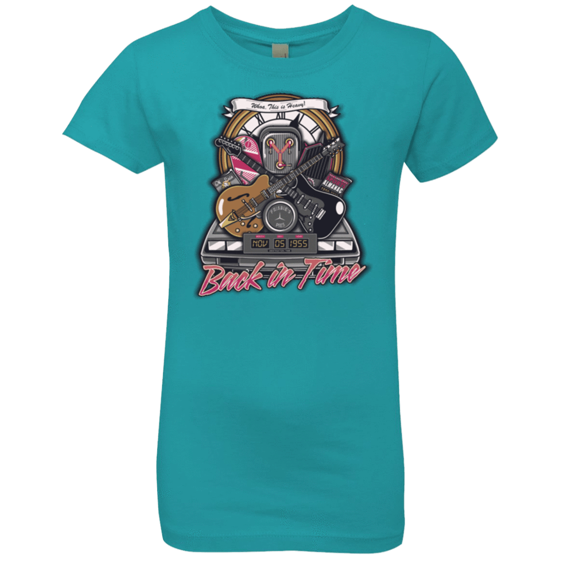 T-Shirts Tahiti Blue / YXS Back in time Girls Premium T-Shirt