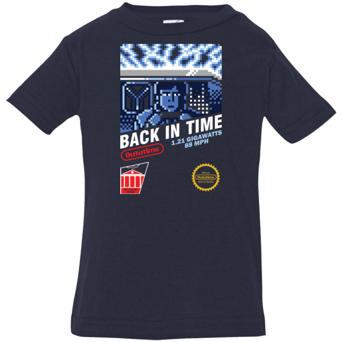 T-Shirts Navy / 6 Months Back In Time Infant Premium T-Shirt