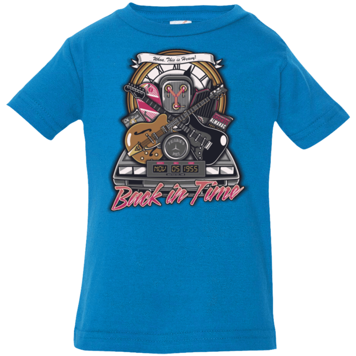 T-Shirts Cobalt / 6 Months Back in time Infant PremiumT-Shirt