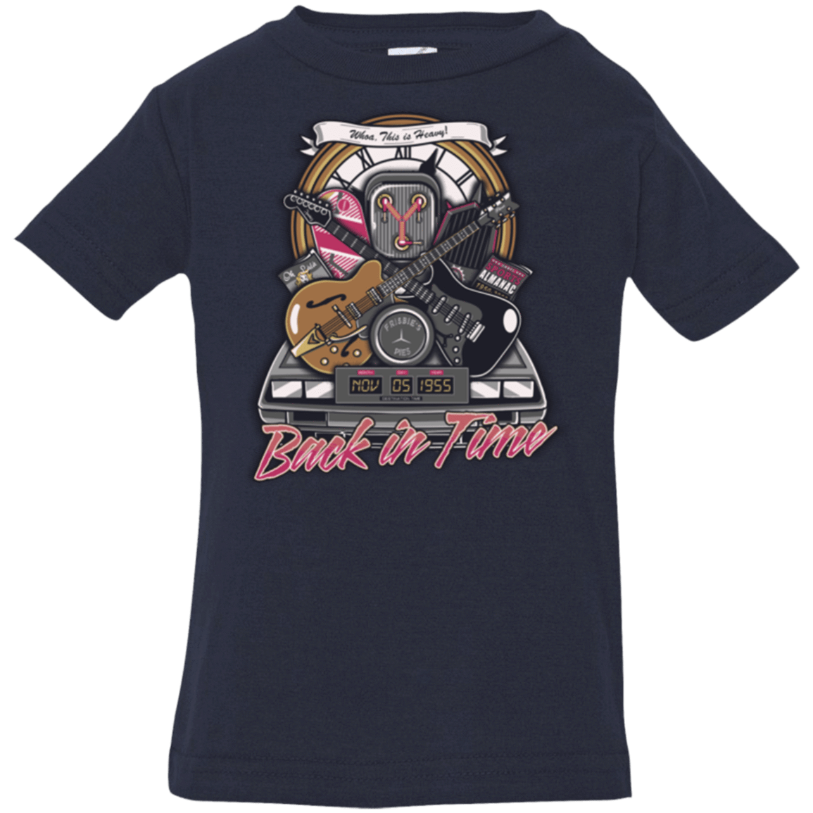 T-Shirts Navy / 6 Months Back in time Infant PremiumT-Shirt