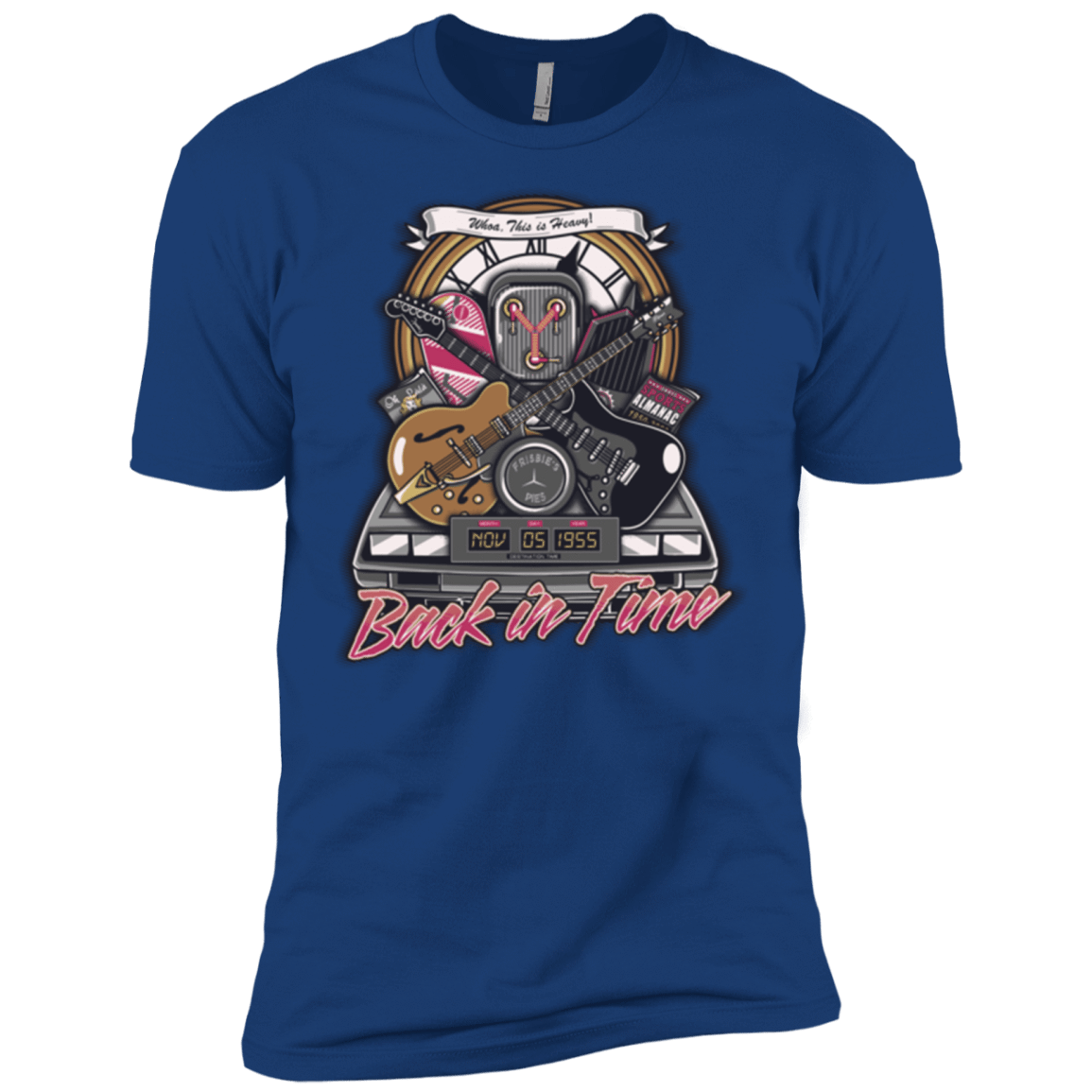 T-Shirts Royal / X-Small Back in time Men's Premium T-Shirt