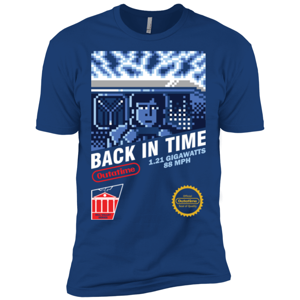 T-Shirts Royal / X-Small Back In Time Men's Premium T-Shirt