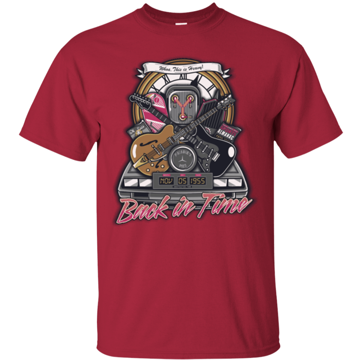 T-Shirts Cardinal / Small Back in time T-Shirt