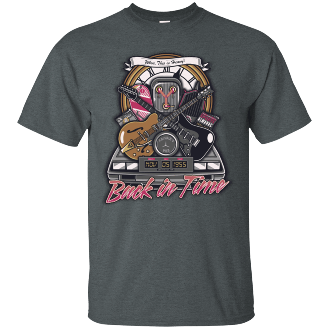 T-Shirts Dark Heather / Small Back in time T-Shirt