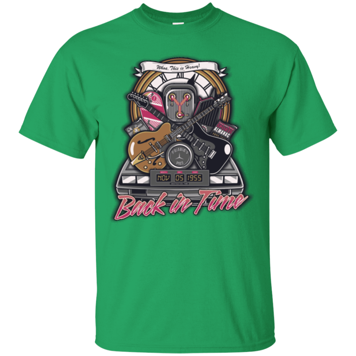 T-Shirts Irish Green / Small Back in time T-Shirt