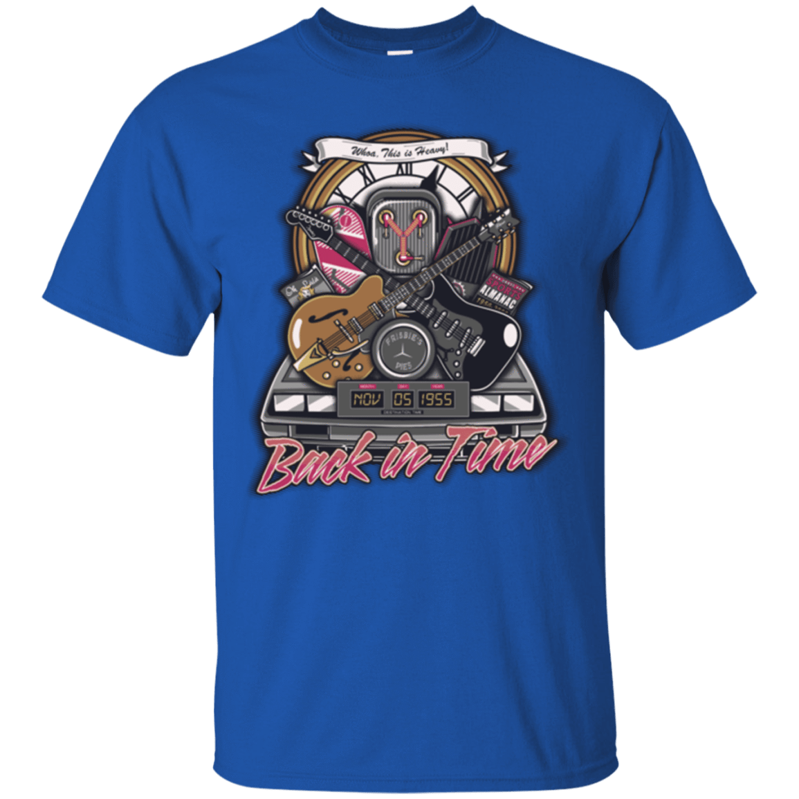 T-Shirts Royal / Small Back in time T-Shirt