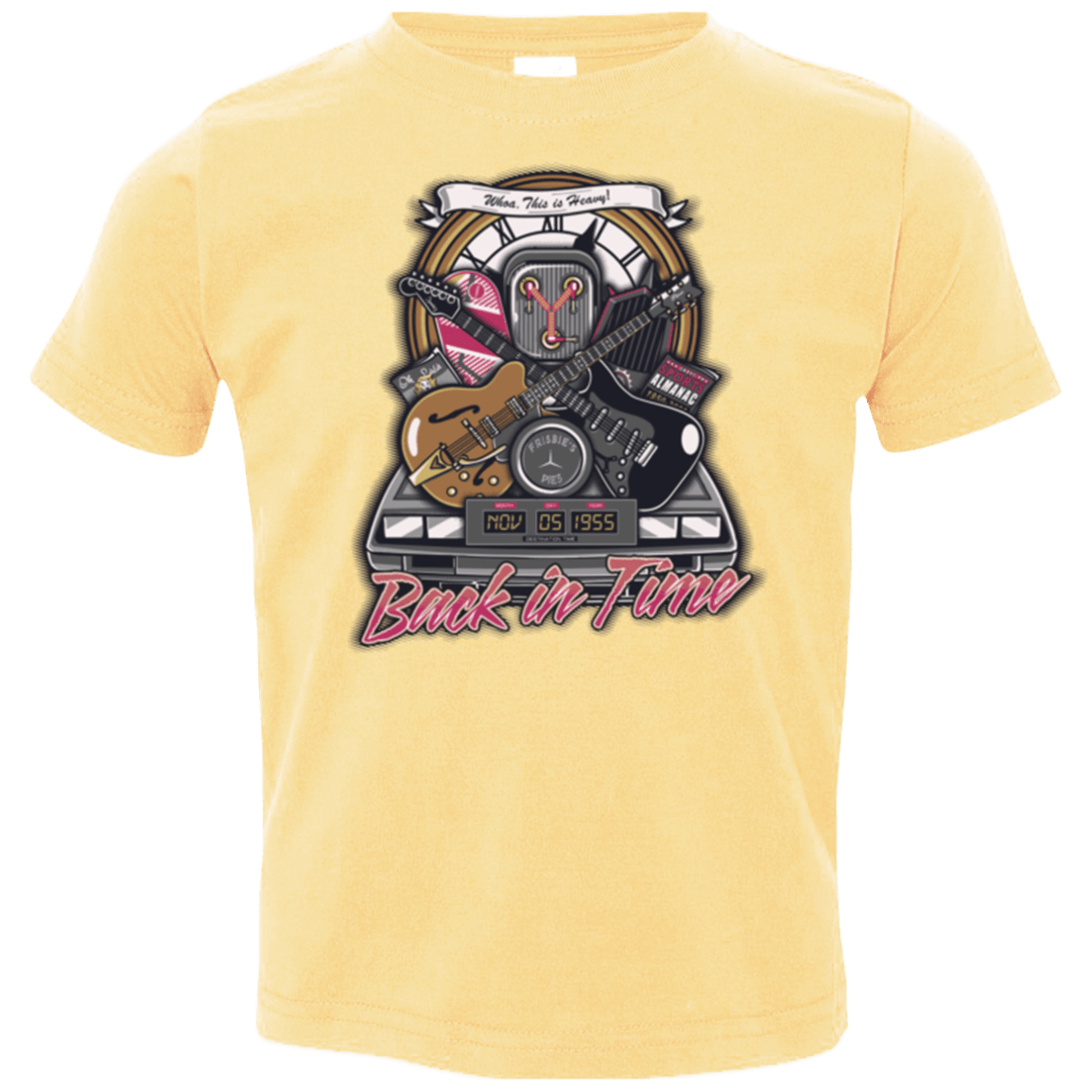 T-Shirts Butter / 2T Back in time Toddler Premium T-Shirt