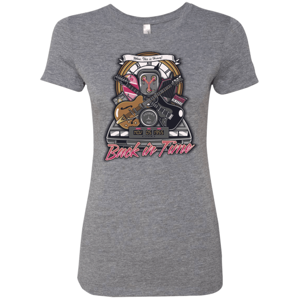 T-Shirts Premium Heather / Small Back in time Women's Triblend T-Shirt