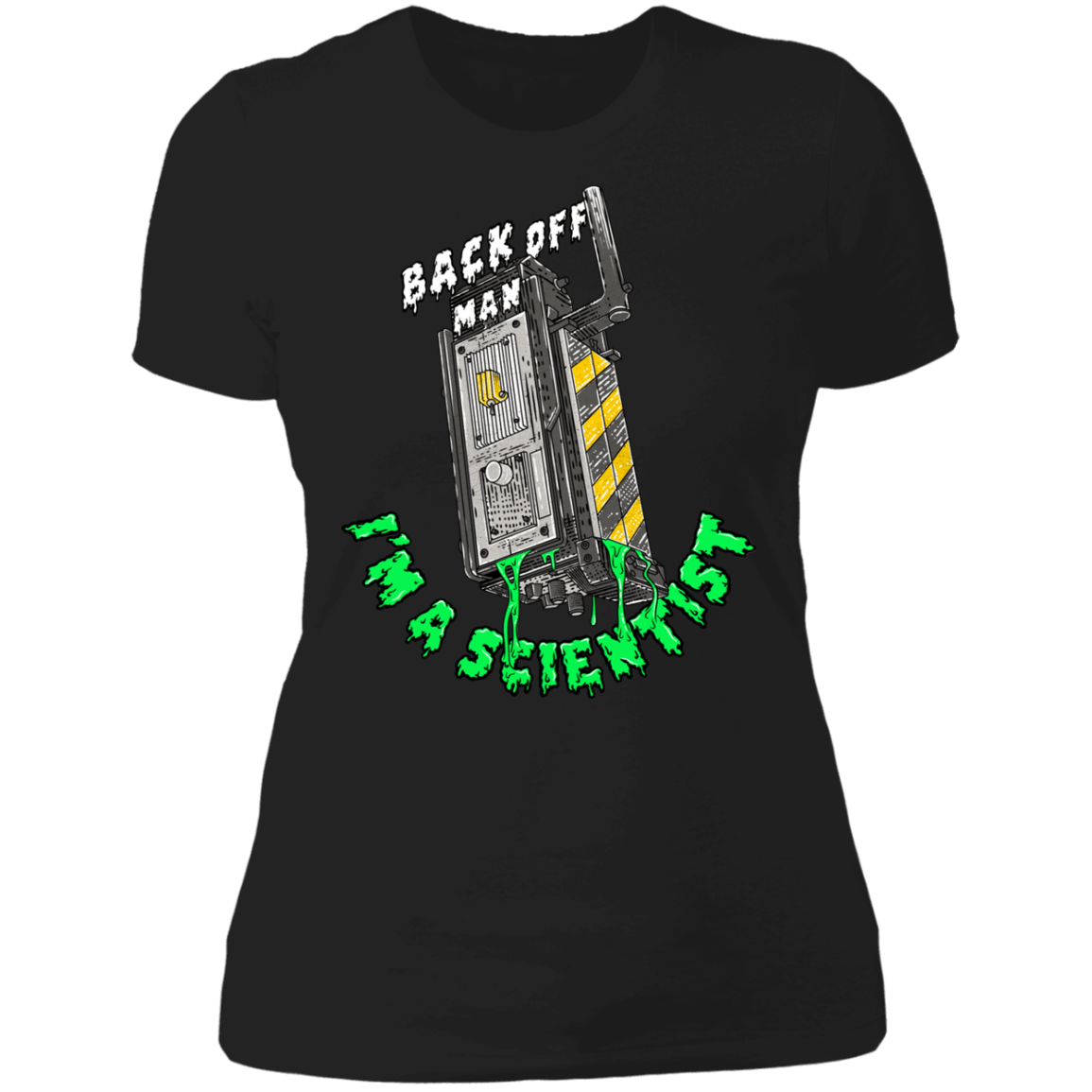 T-Shirts Black / X-Small Back Off Man Women's Premium T-Shirt