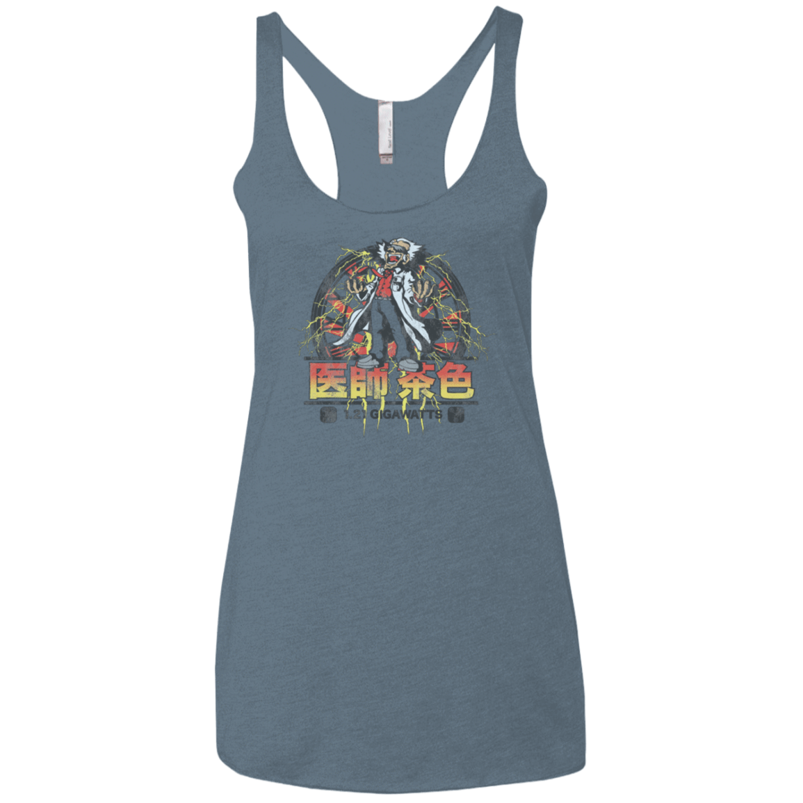 T-Shirts Indigo / X-Small Back to Japan Women's Triblend Racerback Tank