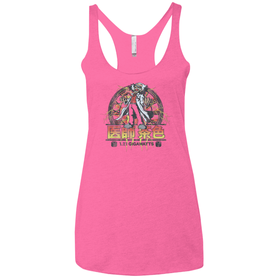 T-Shirts Vintage Pink / X-Small Back to Japan Women's Triblend Racerback Tank