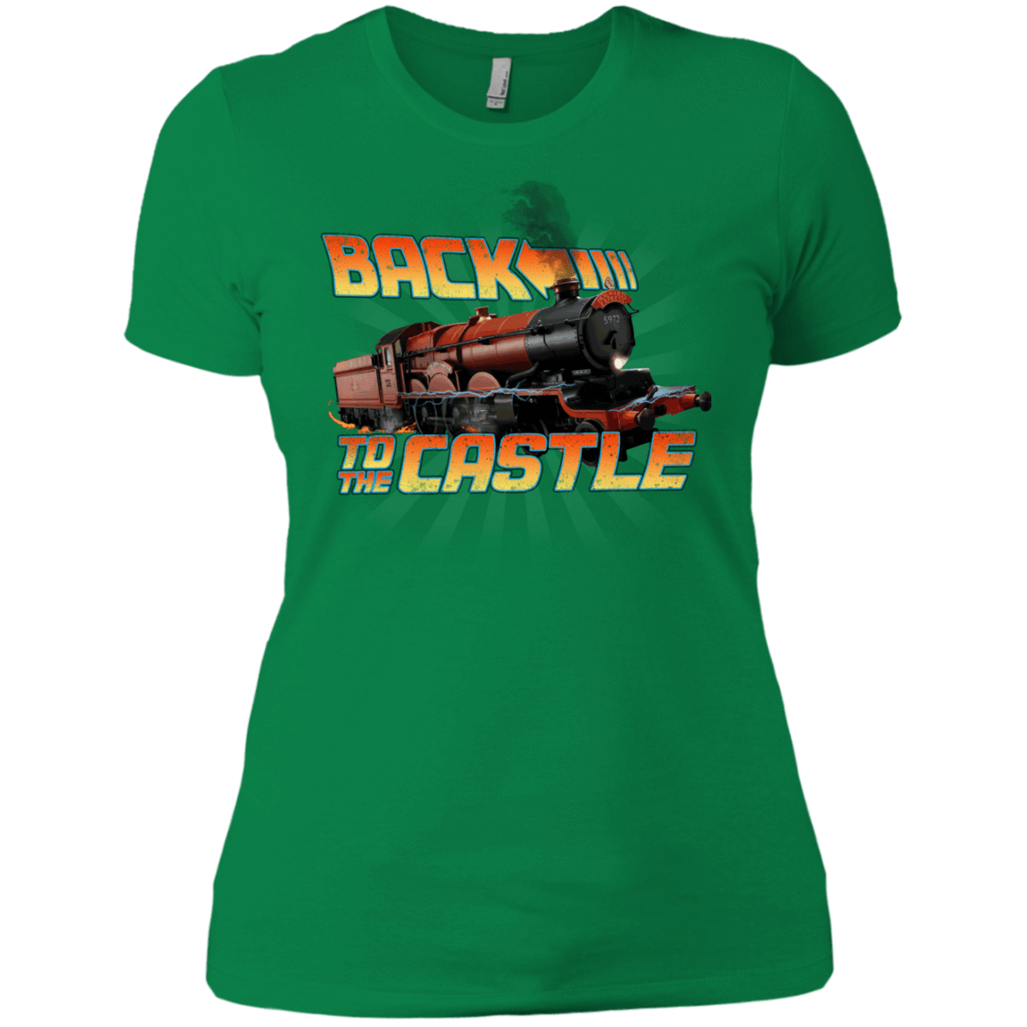 T-Shirts Kelly Green / X-Small Back to the Castle Women's Premium T-Shirt