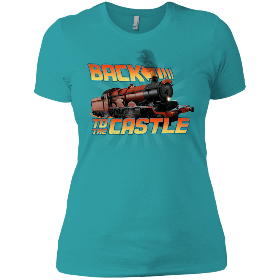 T-Shirts Tahiti Blue / X-Small Back to the Castle Women's Premium T-Shirt