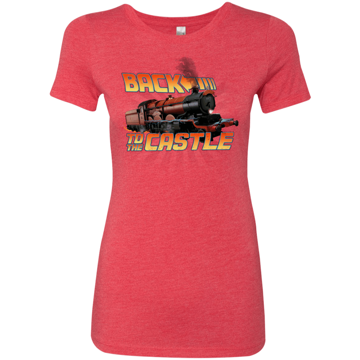 T-Shirts Vintage Red / Small Back to the Castle Women's Triblend T-Shirt