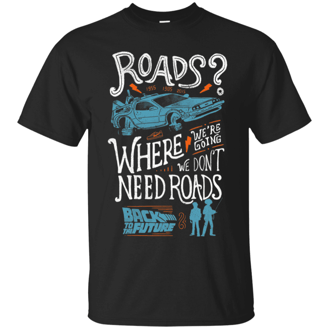 T-Shirts Black / S Back to the Future T-Shirt