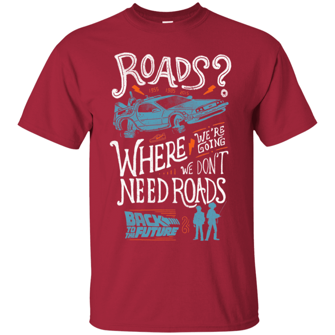 T-Shirts Cardinal / S Back to the Future T-Shirt