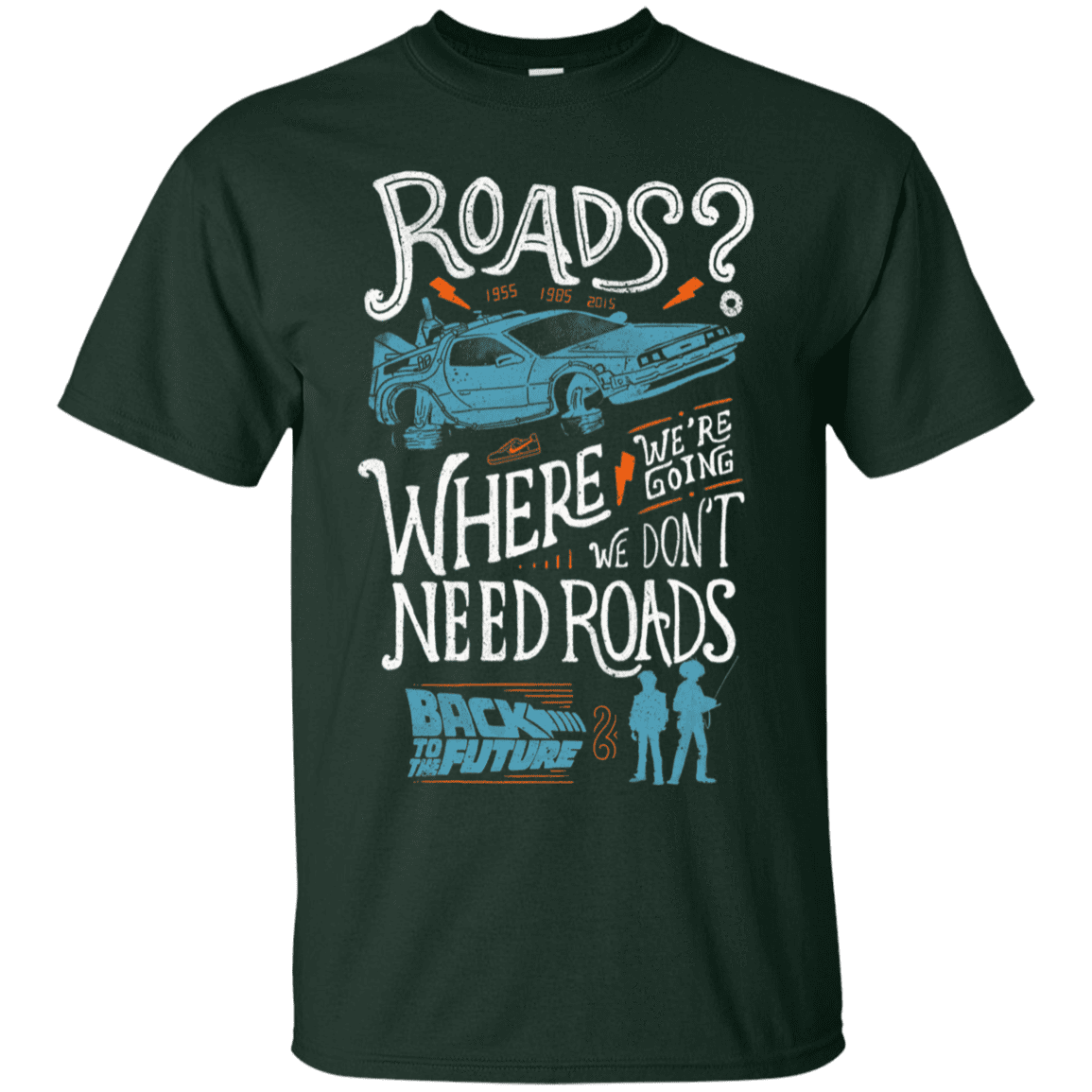 T-Shirts Forest / S Back to the Future T-Shirt