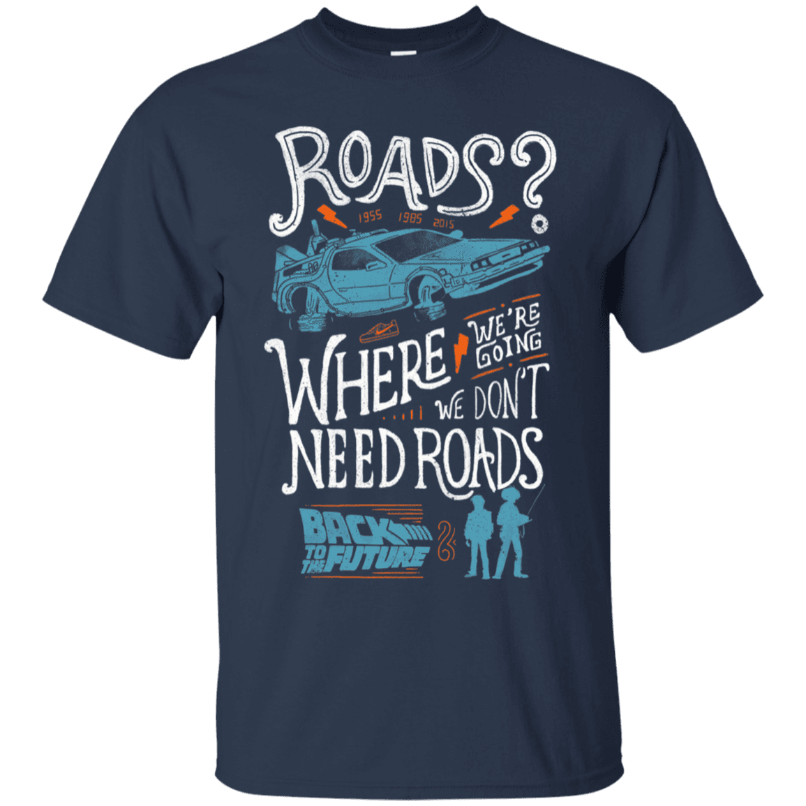 T-Shirts Navy / S Back to the Future T-Shirt