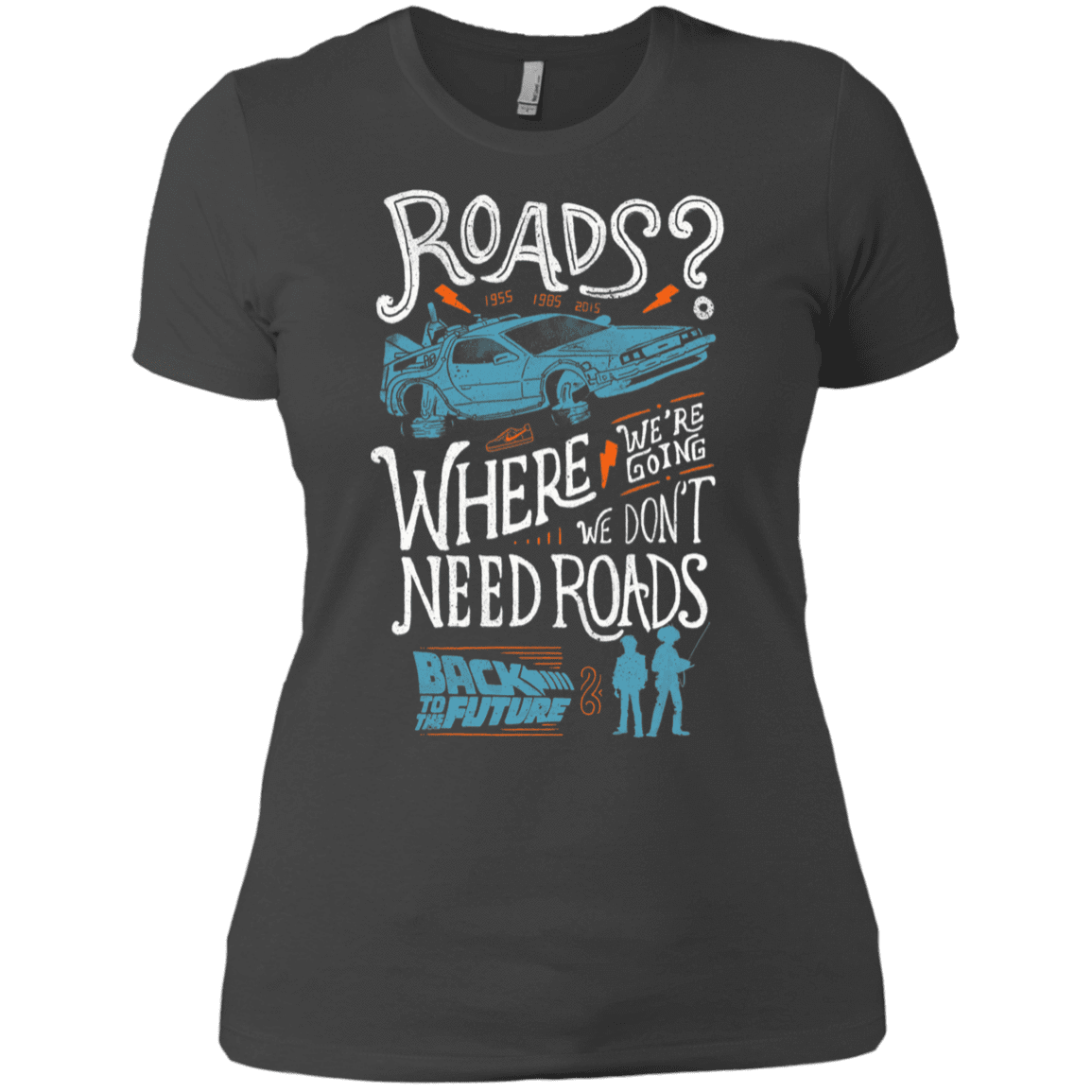 T-Shirts Heavy Metal / X-Small Back to the Future Women's Premium T-Shirt