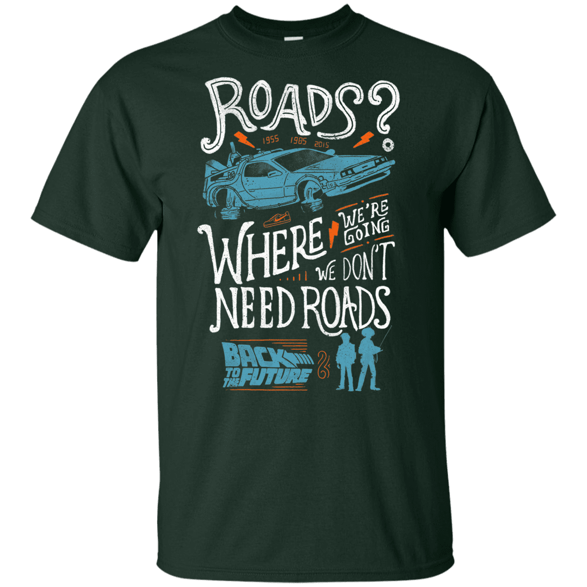 T-Shirts Forest / YXS Back to the Future Youth T-Shirt