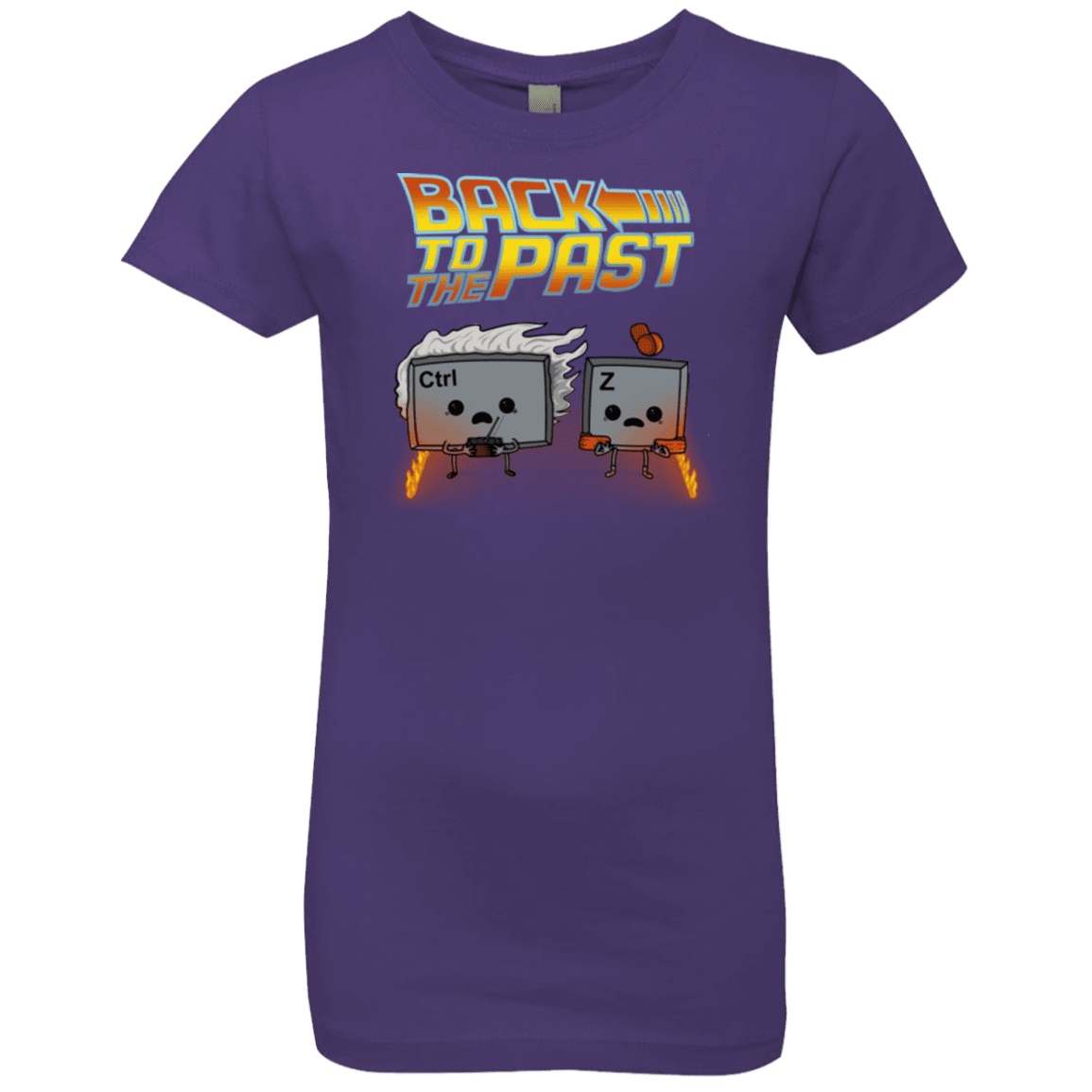 Back To The Past Girls Premium T-Shirt