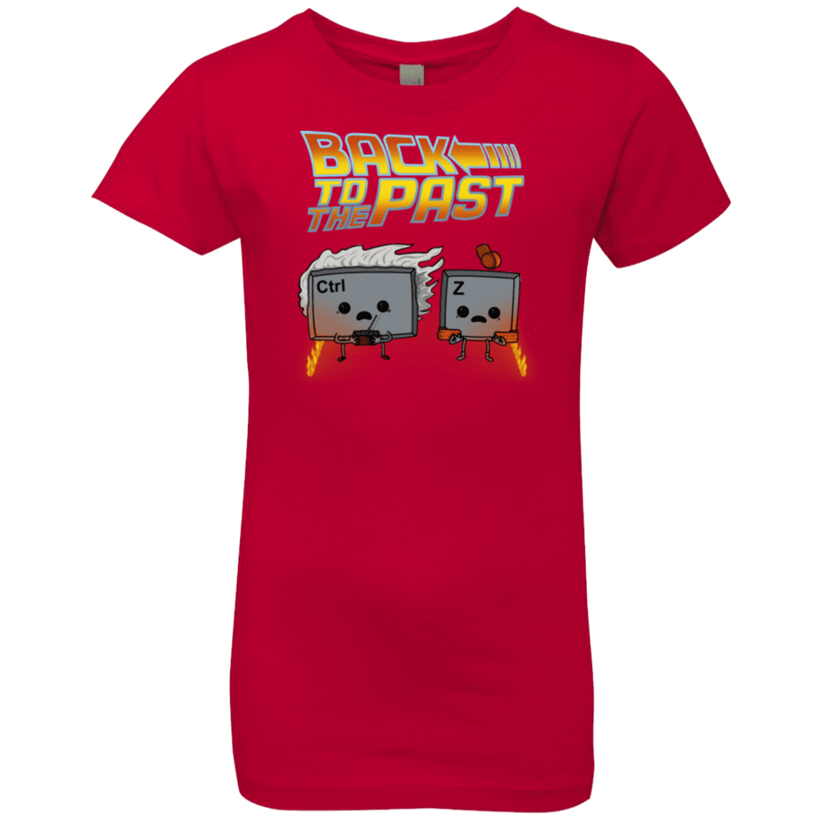 Back To The Past Girls Premium T-Shirt