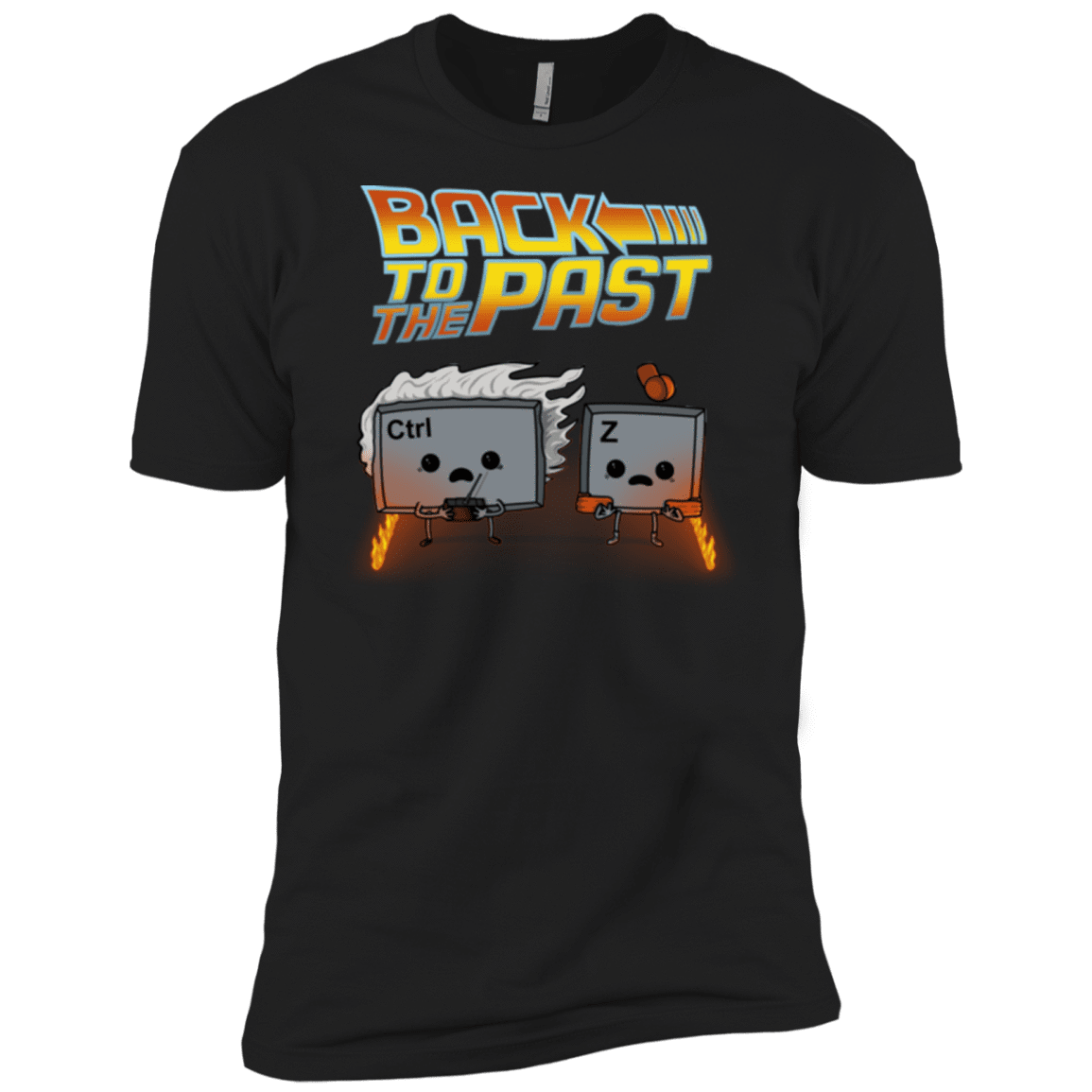 T-Shirts Black / X-Small Back To The Past Men's Premium T-Shirt