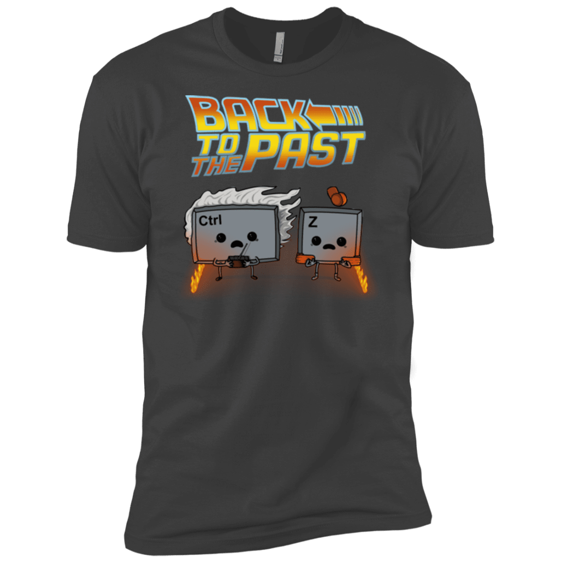 T-Shirts Heavy Metal / X-Small Back To The Past Men's Premium T-Shirt