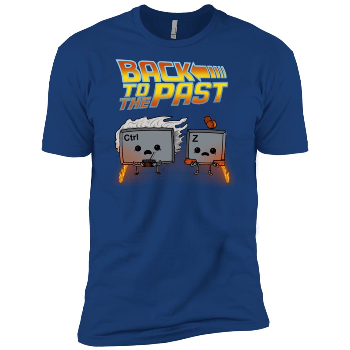T-Shirts Royal / X-Small Back To The Past Men's Premium T-Shirt
