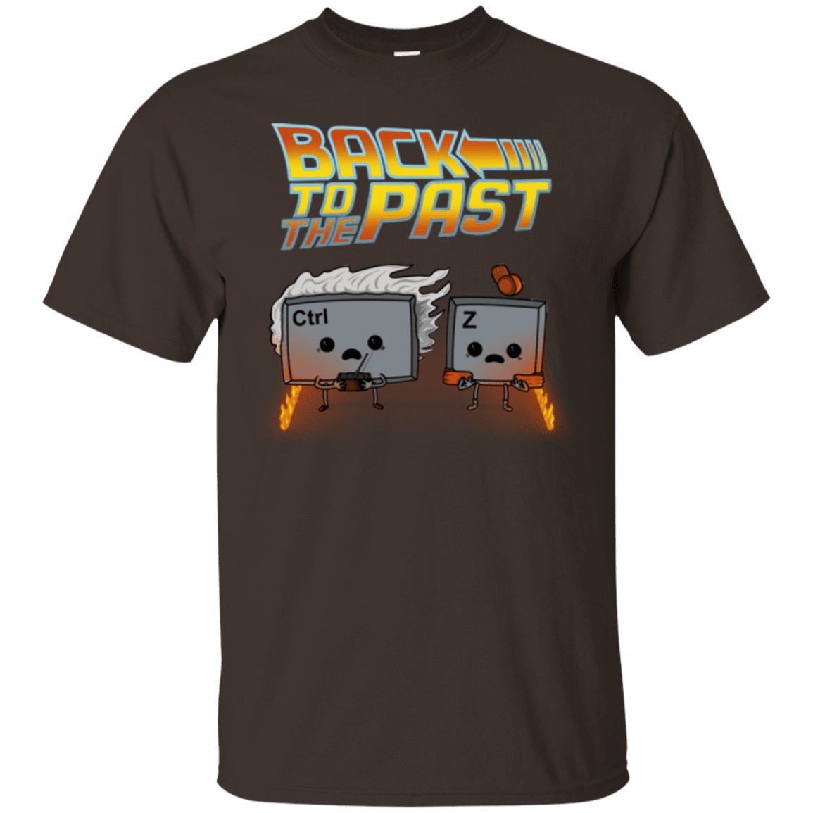 T-Shirts Dark Chocolate / Small Back To The Past T-Shirt